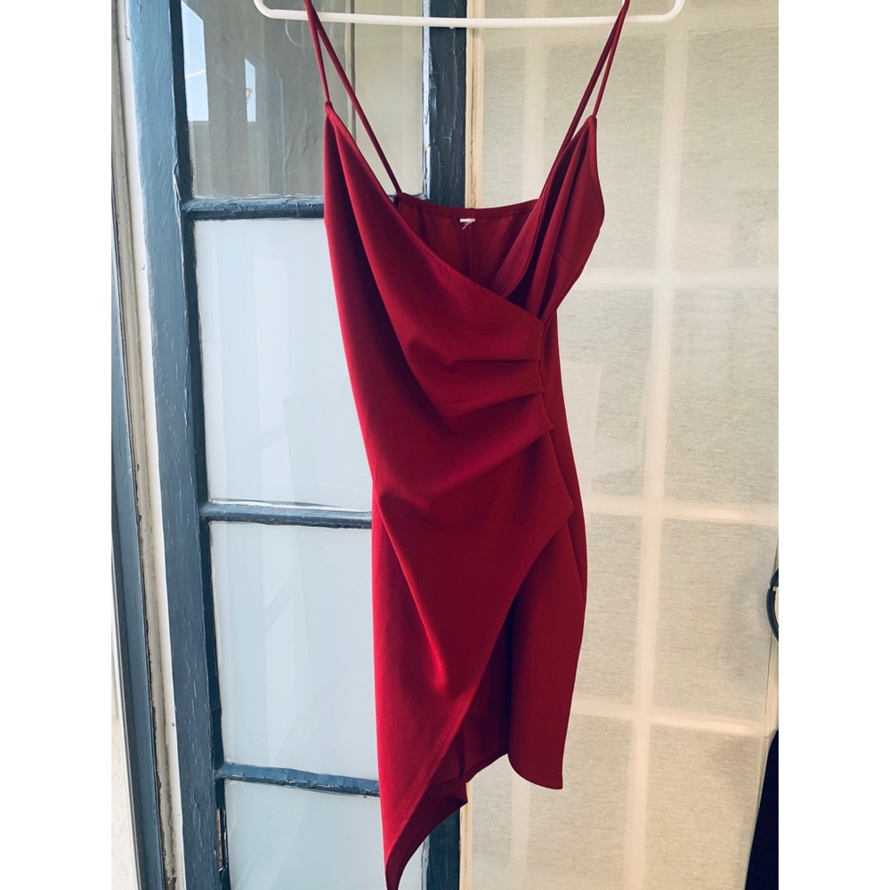 Necessary Clothing Going Out Dress in Red